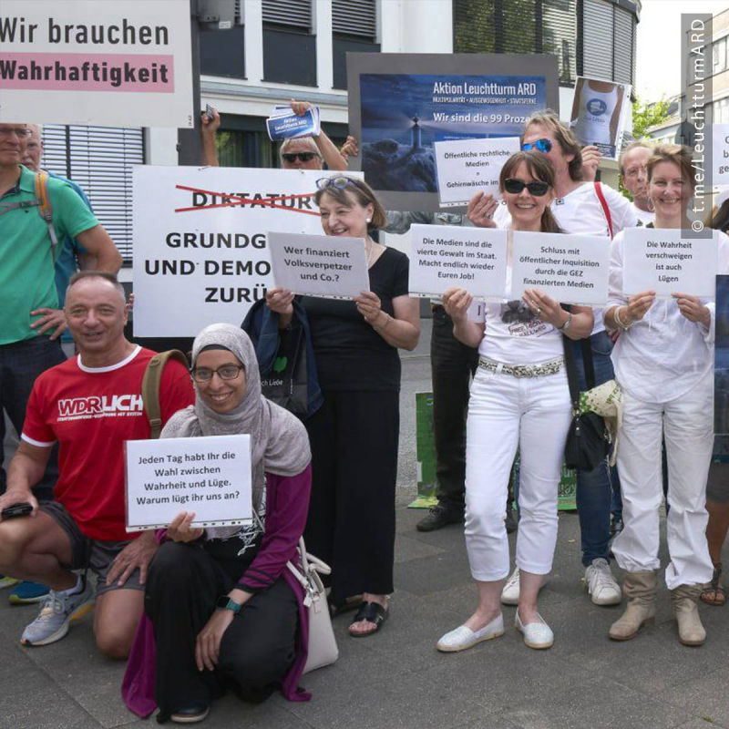 Mahnwache WDR 14.07.