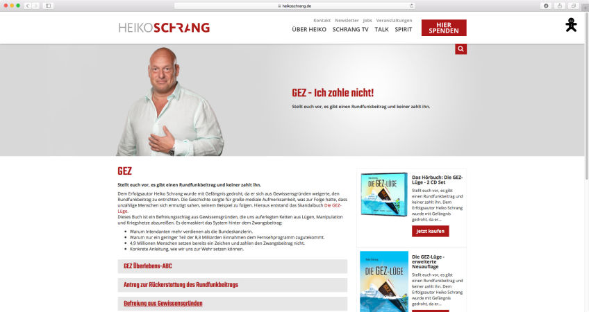 Heiko Schrang - GEZ-Infobereich